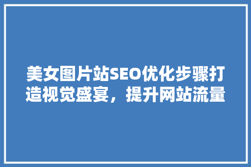 美女图片站SEO优化步骤打造视觉盛宴，提升网站流量